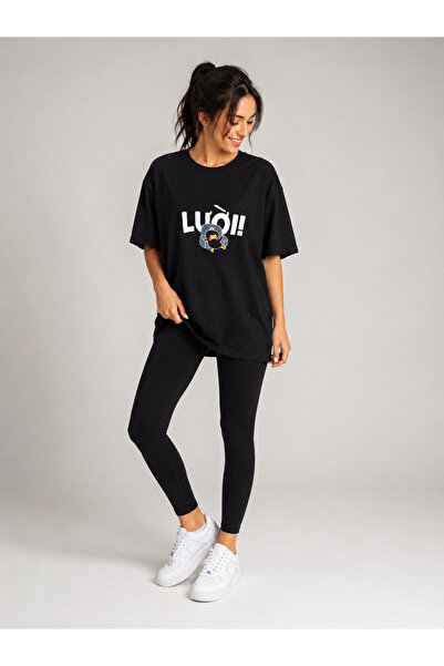 Trendline Trendy Women's Printed Oversized T-Shirt