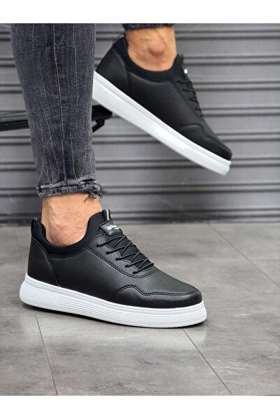 Byterre Black Men's Daily Casual Shoes