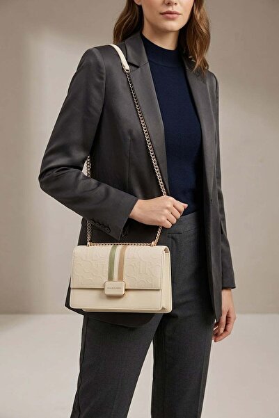 Guja 26Yc3029 Women's Shoulder Bag Beige