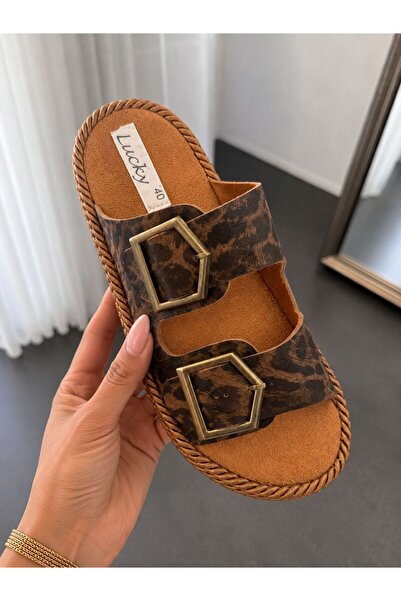 PLN SHOES Orthopedic Sole Double-Strapped Buckle Wrapped Women's Comfortable ...
