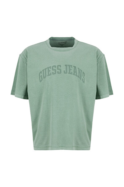 Guess Ανδρικό T-shirt M6GIB6K8FQ4 Πράσινο