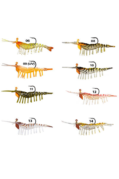 RYUJI Ayu Shrimp 7.5cm 7.2gr SİLİKON KARİDES