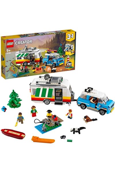 LEGO مجموعة بناء كرياتور 3 في 1 للكرفان العائلي 31108 (766 قطعة)