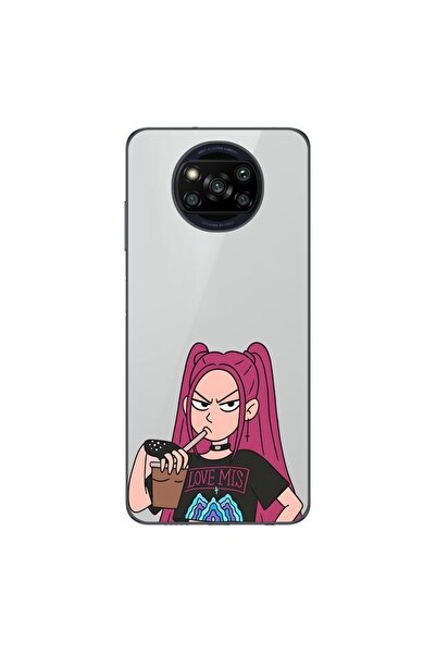 OEM Калъф, съвместим с Xiaomi Poco X3 Pro, Силиконов TPU, Десен KPop Demon Hu...