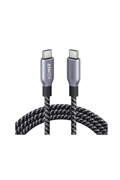 Anker Prime USB-C To USB-C Cable (6Ft, 240W,Braided) Black