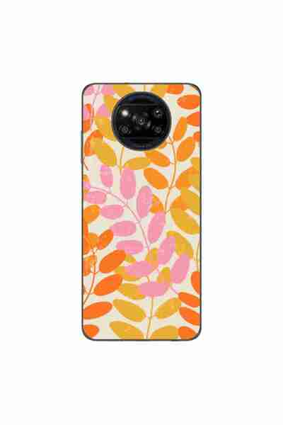 OEM Калъф, съвместим с Xiaomi Poco X3 Pro, силиконов гел TPU, с десен Летни л...