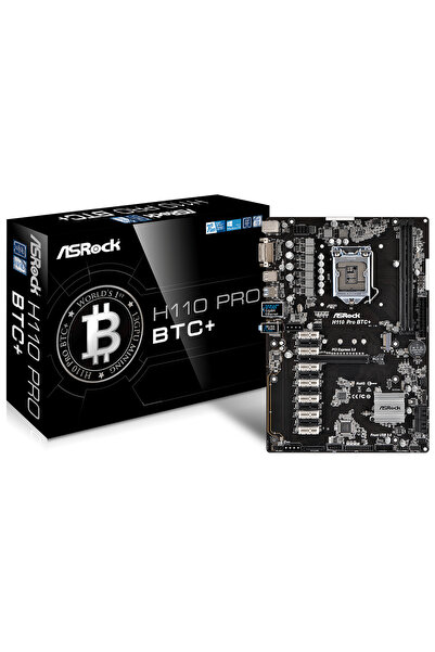 ASROCK Q270 PRO BTC+ DDR4 6.7 Gen M.2 H110 ATX Anakart
