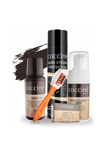 Coccine Set de ingrijire, Coccine, Suede Renovator, 5 in 1, 400 ml, inclusiv:...