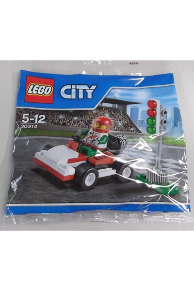 LEGO مجموعة سيتي جو-كارت ريسر ميني 30314 [معبأة في أكياس]
