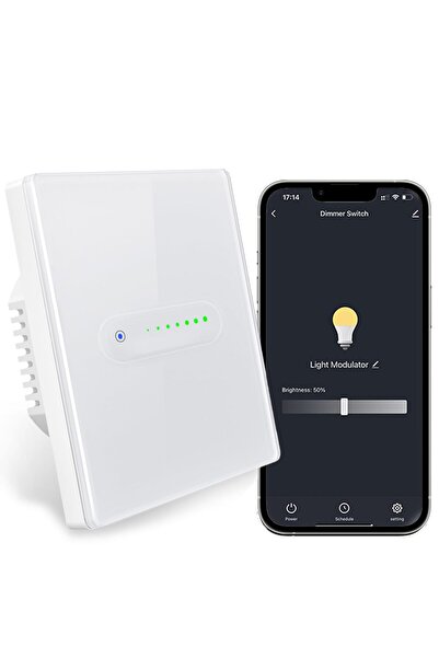 miucda Intrerupator Inteligent WiFi, MIUCDA, Control Vocal Alexa Si Google Ho...