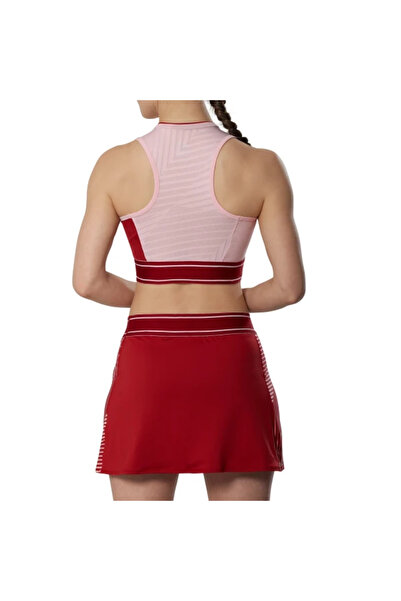 MIZUNO Stargazer Crop Top Kadın Tişört Pembe / Kırmızı