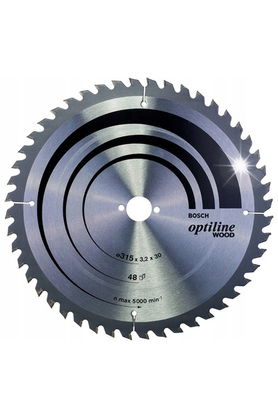 Boschen BOSCH Disc de polizor OPTILINE WOOD 315x30 Z48