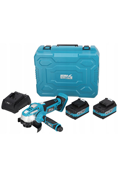 Dedra-Polonia Set polizor unghiular cu acumulator 18V 2*4.0AH SAS+ALL DED7030...