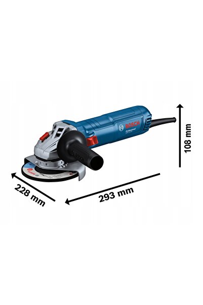 NO BRAND Bosch professional gws 12-125 1200w 125mm polizor unghiular 06013a6101