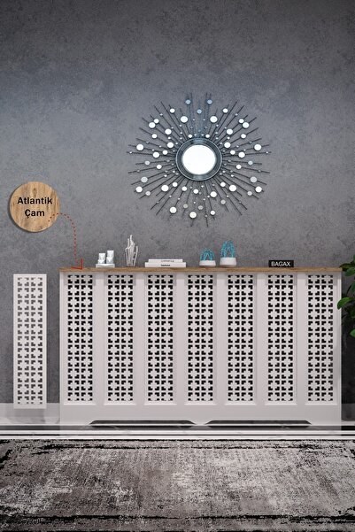 ENDLESS SHOPPİNG Dekoratif Petek Kaplama Modern Kalorifer Peteği Gizleme Ünit...