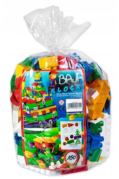 Bajaar PIESE DE CONSTRUCȚIE 150 buc. ELEMENTE MARI