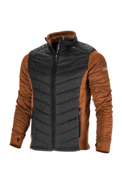 Lahti Pro Jacheta Cu Imprimeu Si Matlasare / Maro-negru - 3xl