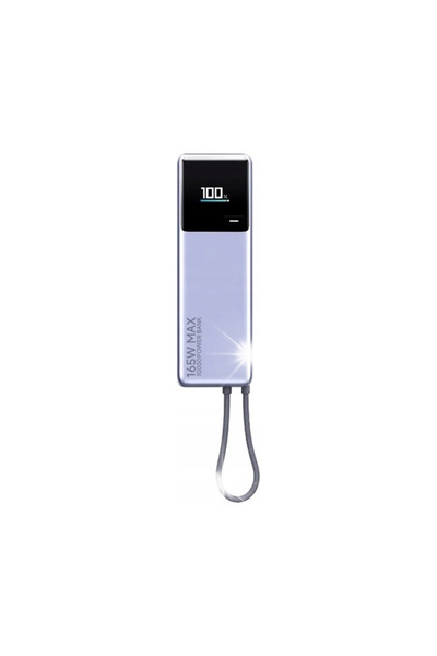 Xiaomi Power bank cu cablu integrat 165W 10000mAh Gri
