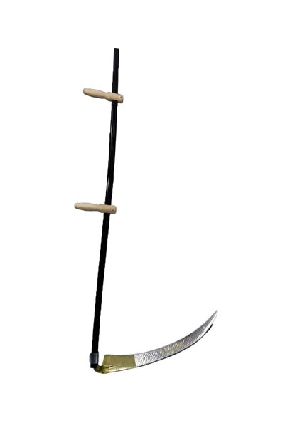 AtasoyTicaret Günaş Tırpan Metal Saplı Takım 1.kalite Orak Çim Biçme 70 Cm Bıçak