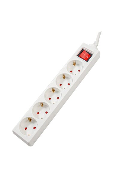 Spacer Prelungitor SPACER, Schuko x 5, conectare prin Schuko (T), cablu 3 m, ...