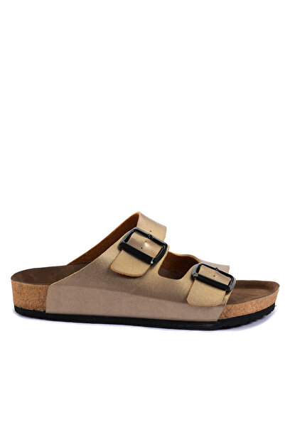 Slazenger Lens Women's Gold Slippers