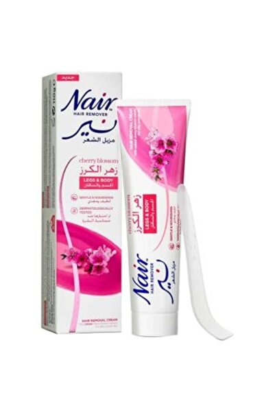Nair نير - كريم ازالة الشعر بزهرة الكرز ، 110 جرام