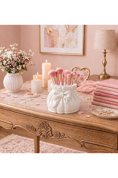 glowify prime glowify prime Suport decorativ pentru pensule de machiaj, supor...