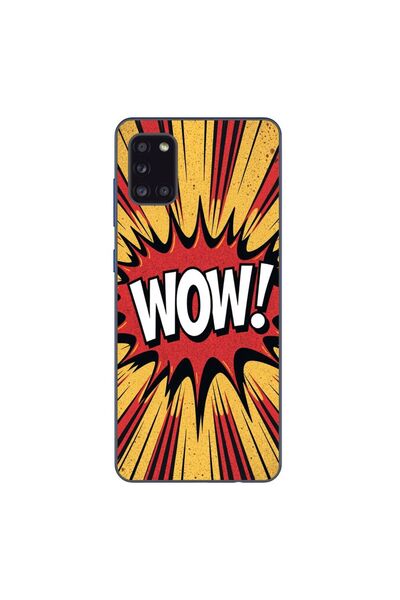 OEM Θήκη συμβατή με Samsung Galaxy A31 από σιλικόνη gel TPU με σχέδιο κόμικ κ...