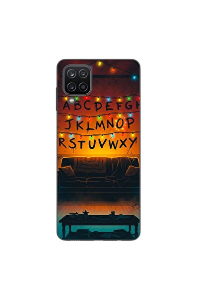 OEM Husa compatibila cu Samsung Galaxy A12 Silicon Gel Tpu Model Stranger Thi...