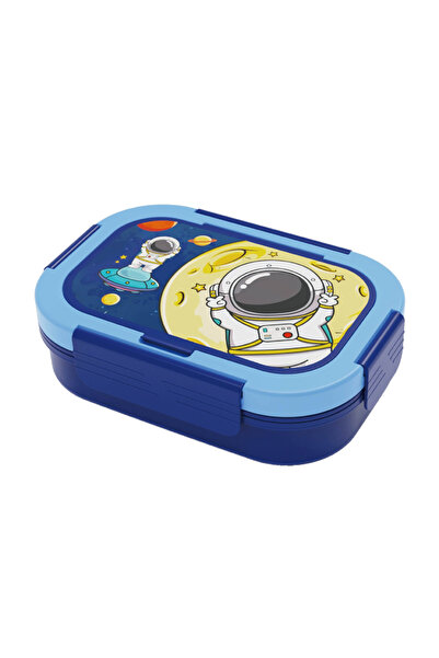 PEARL Kids Plastic Regular Lunch Box, Astronaut