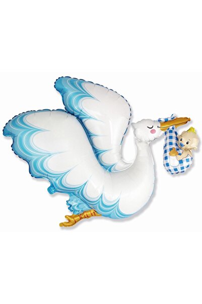 Godan Balon cu folie FX de 24 inch - Barză pentru băieți, Ambalat