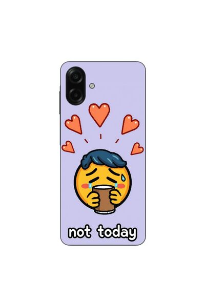 OEM Θήκη συμβατή με Samsung Galaxy A07 4G Σιλικόνης Τζελ TPU Μοντέλο Not Today