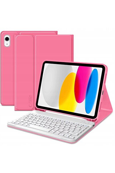 Tech-Protect SC PEN + TASTATURĂ IPAD 10.9” 10 / 2022 / 11” 11 / 2025 MAGENTA