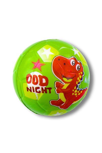 LeanToys Minge săritoare din spumă, de frământat, cu dinozauri, colorată, 10cm
