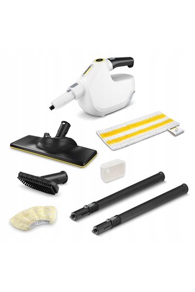 Karcher Aparat de aburit cu aburi bătut SC 1 Multi & Up 1.516-410.0 1300W Alb