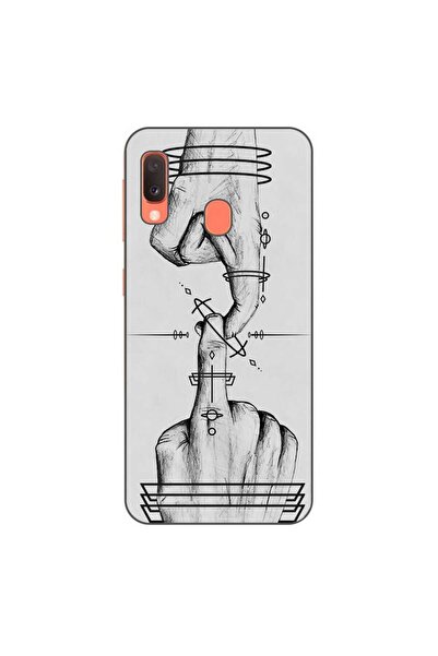 OEM Husa compatibila cu Samsung Galaxy A20e Silicon Gel Tpu Model Universe Touch