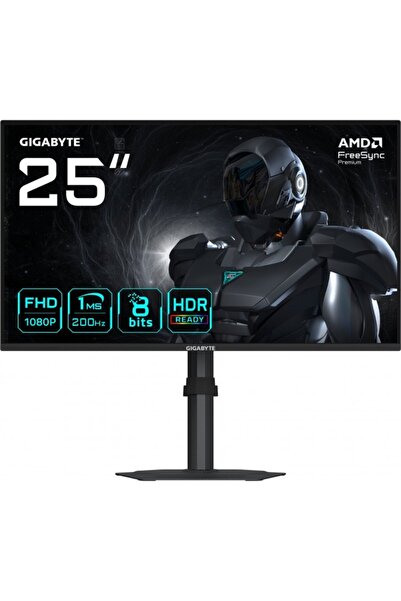 GIGABYTE AORUS Monitor Gigabyte G25F2 24,5'' FHD IPS 200Hz 1ms HDR10 PIVOT