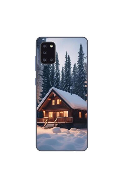OEM Husa compatibila cu Samsung Galaxy A31 Silicon Gel Tpu Model Peisaj Iarna...