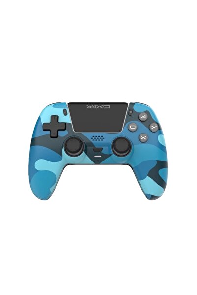 Kraft&dele Pad pentru PS5 Yaxo Nitro Rave Navy Camo Wireless cu efect Hall
