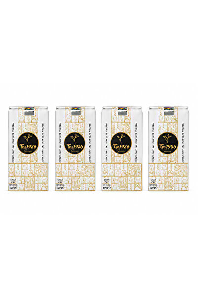 TEA1986 Siyah Çay 2 KG (4 x 500 g)