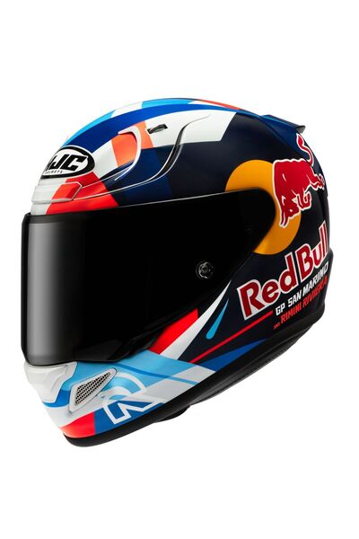 HJC RPHA12 Red Bull Misano 2 MC21 Kapalı Motosiklet Kaskı