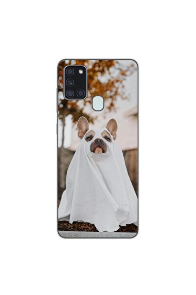 OEM Husa compatibila cu Samsung Galaxy A21s Silicon Gel Tpu Model Halloween C...