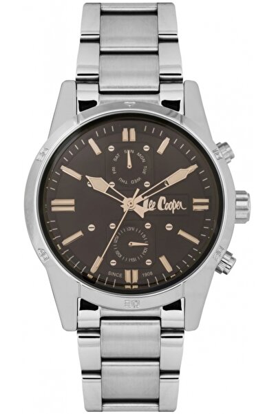 Lee Cooper Ceas de modă din oțel pentru bărbați LC06760.350-NL — cadou de ziu...
