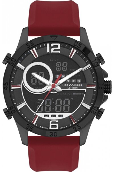 Lee Cooper Ceas bărbătesc LC07559.658 — model fashion roșu, perfect ca un cadou.