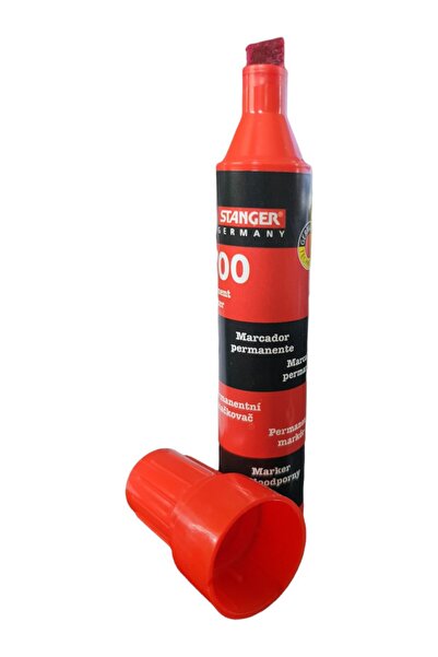 ED KIRTASİYE Stanger Boy Permanent Marker Koli Pen Red 2 Pcs