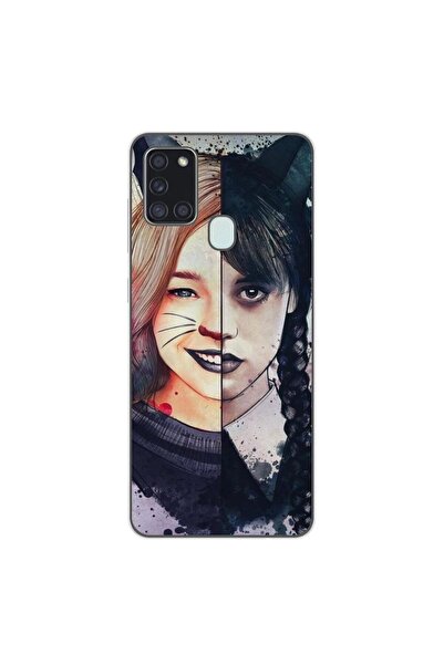 OEM Husa compatibila cu Samsung Galaxy A21s Silicon Gel Tpu Model Wednesday s...