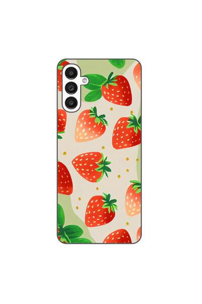 OEM Husa compatibila cu Samsung Galaxy A13 5G Silicon Gel Tpu Model Capsuni P...