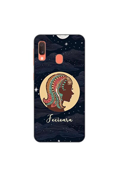 OEM Husa compatibila cu Samsung Galaxy A20e Silicon Gel Tpu Model Horoscop Fe...