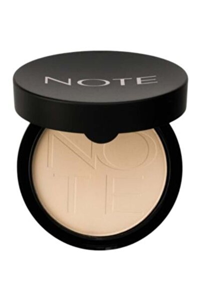 NOTE بودرة مضغوطة لومينوس سيلك من نوت - 01 | Beige