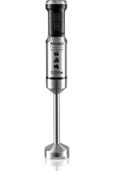 Bruno Ραβδομπλέντερ με ανοξείδωτη ράβδο 1200W Ασημί Κωδικός: BRN-0092